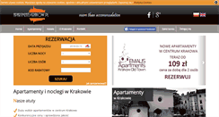 Desktop Screenshot of apartments-krakow.pl